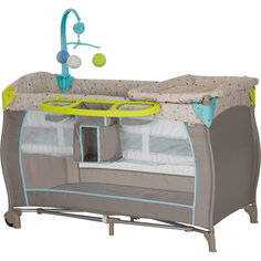 Манеж Baby Center, Hauck, Multi Dots sand