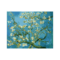 Роспись по номерам "Цветущая ветка миндаля" Ван Гог, 40*50 см Tukzar