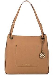 Сумка из натуральной кожи с двумя ручками Michael Michael Kors