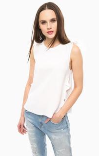 Белая блуза на молнии Pinko