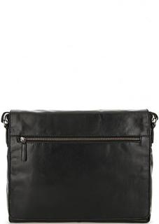 Кожаная сумка через плечо с откидным клапаном Gianni Conti