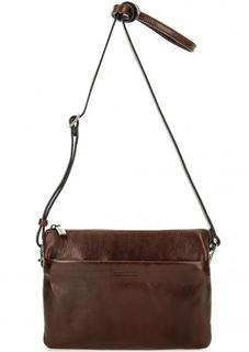 Маленькая кожаная сумка через плечо Gianni Conti