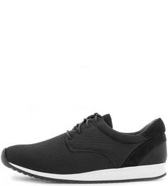 Черные текстильные кроссовки Vagabond