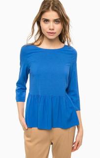 Синяя блуза с длинными рукавами Ichi