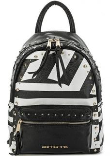 Рюкзак в полоску с металлическим декором Fornarina