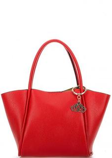 Красная сумка с одним отделом Fornarina