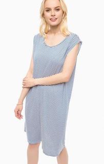 Платье из вискозы в полоску Ichi