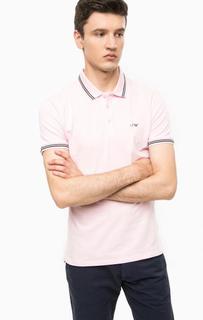 Футболка поло с контрастной отделкой Armani Jeans