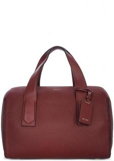 Вместительная сумка из натуральной кожи Dkny