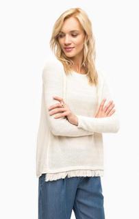 Бежевый джемпер с вставкой на спине Pennyblack