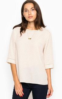 Блуза прямого кроя Maison Scotch