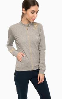 Толстовка на молнии с воротником-стойкой EA7