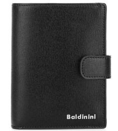 Портмоне из сафьяновой кожи с двумя отделами для купюр Baldinini