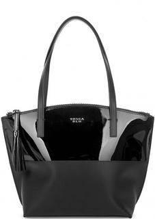 Сумка в форме трапеции на молнии Tosca BLU