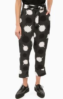 Капри из вискозы с принтом Diesel