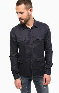 Льняная рубашка с длинными рукавами Gaudi