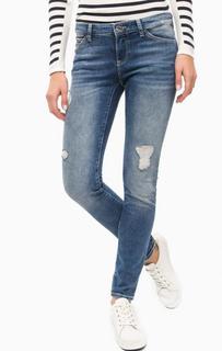 Рваные джинсы скинни Armani Jeans