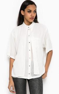 Блуза из вискозы оригинального кроя Diesel