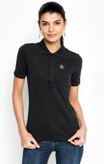 Футболка поло с клеевым декором Armani Jeans