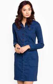 Приталенное джинсовое платье Tom Tailor Denim