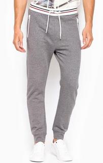 Спортивные хлопковые брюки с манжетами Tom Tailor Denim
