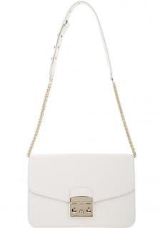 Кожаная сумка через плечо с одним отделом Furla