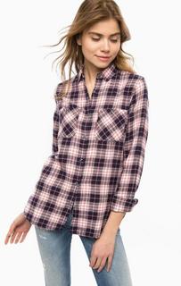 Хлопковая рубашка в клетку Superdry