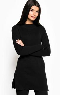 Удлиненный хлопковый джемпер с разрезами по бокам Glamorous