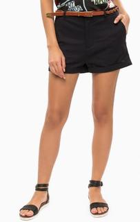 Синие шорты из хлопка с отворотами Scotch&Soda