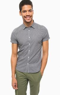 Приталенная рубашка с короткими рукавами Scotch&Soda