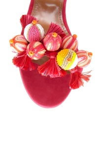 Замшевые босоножки Tropicana Sandal Aquazzura