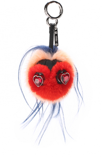 Брелок из меха Bag Bug Valentines Day Fendi