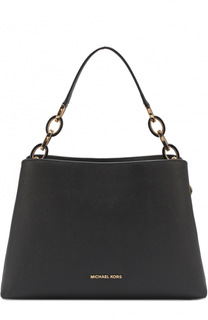 Сумка Portia Large из сафьяновой кожи MICHAEL Michael Kors