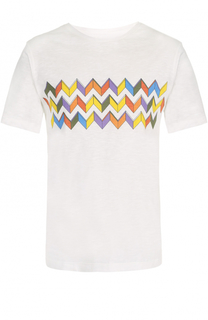 Хлопковая футболка с принтом Missoni