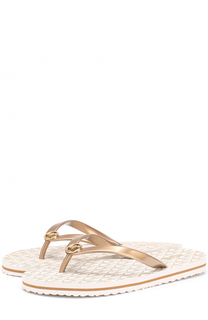Резиновые шлепанцы с логотипом бренда MICHAEL Michael Kors