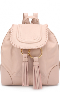 Кожаный рюкзак Polly See by Chloé