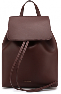 Кожаный рюкзак с клапаном Mini Backpack Mansur Gavriel