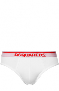 Брифы из вискозы с широкой резинкой Dsquared2