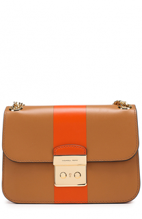 Двухцветная сумка Sloan Editor Medium MICHAEL Michael Kors