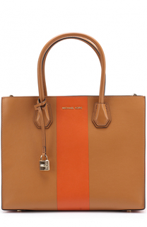 Двухцветная сумка Mercer Large MICHAEL Michael Kors