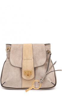 Замшевая сумка Lexa small Chloé