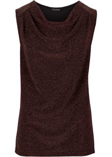 Люрексовый топ (розовый) Bonprix