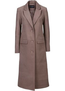 Пальто (серо-коричневый) Bonprix