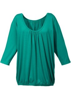 Футболка в стиле оверсайз (темно-изумрудный) Bonprix