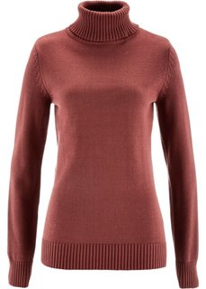Пуловер (бордово-коричневый) Bonprix