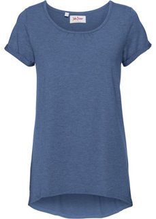 Легкая футболка с коротким рукавом (индиго) Bonprix