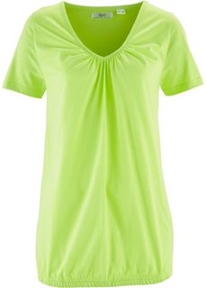 Футболка с коротким рукавом (зеленый киви) Bonprix
