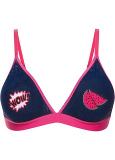 Бюстгальтер (синий/ярко-розовый) Bonprix