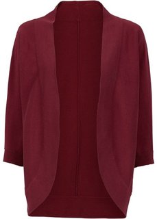 Трикотажный кардиган (бордовый) Bonprix