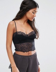 Черное бюстье Free People Midnight Brami - Черный